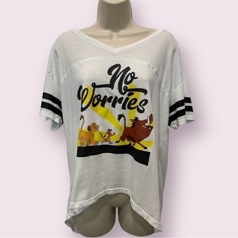 Official Lion King No Worries Shirt Size XXL